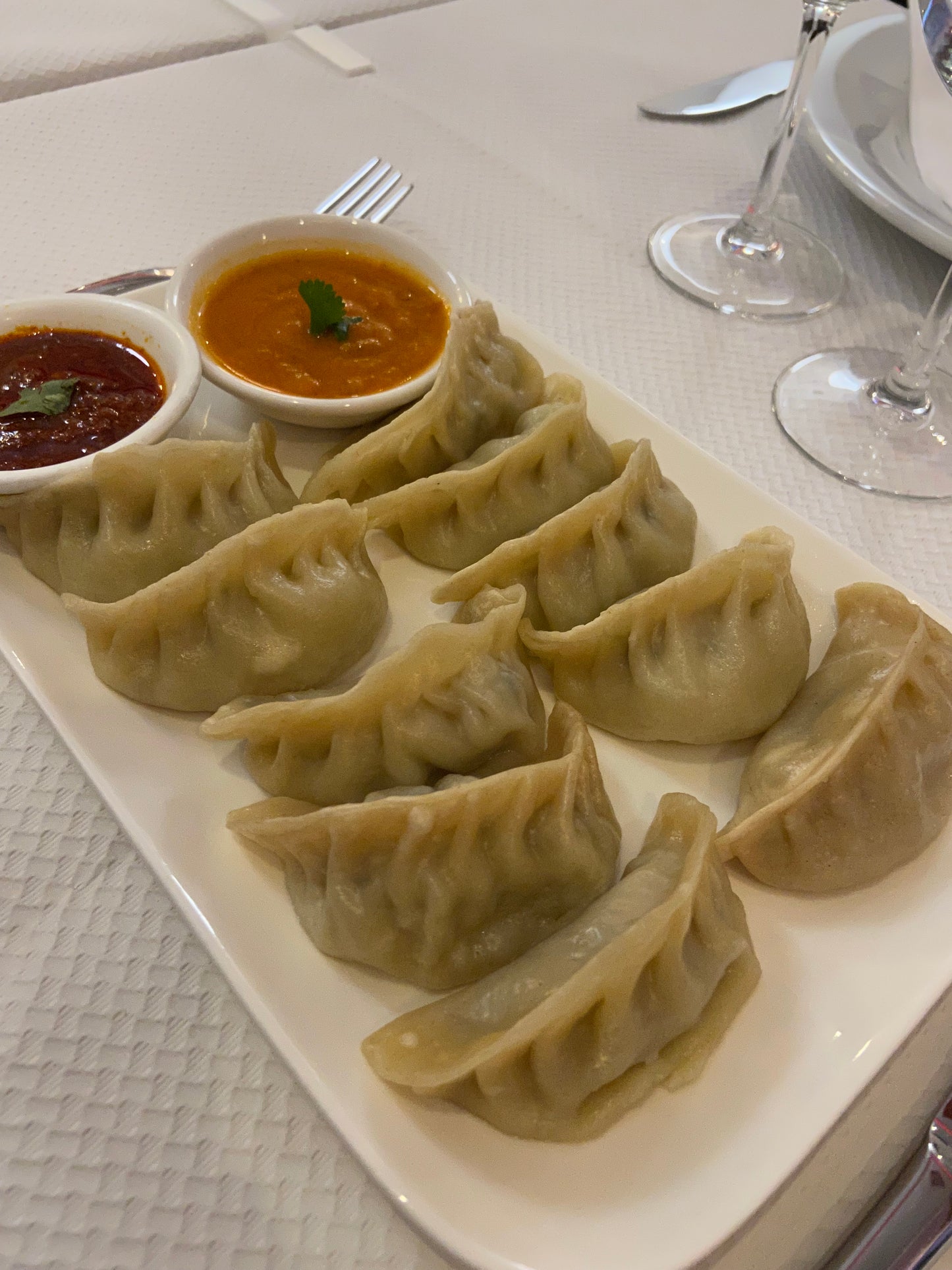 Momos népalais au POULET
